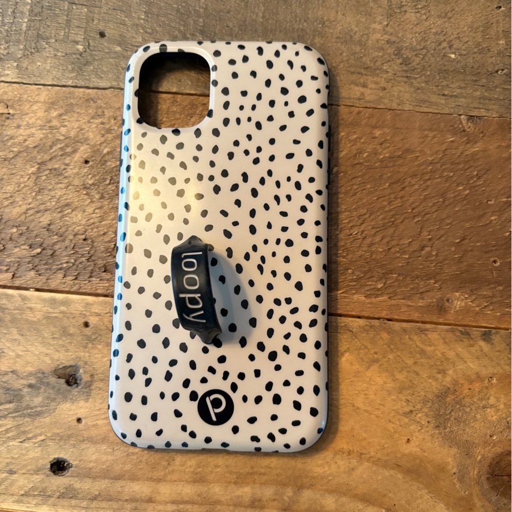 Loopy Case Mocha Dots Phone Case